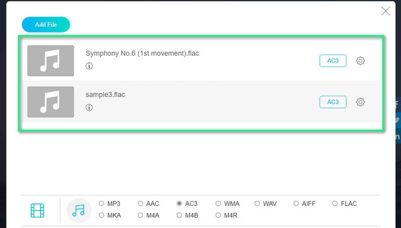 Vidmore Free AddFLACAudio